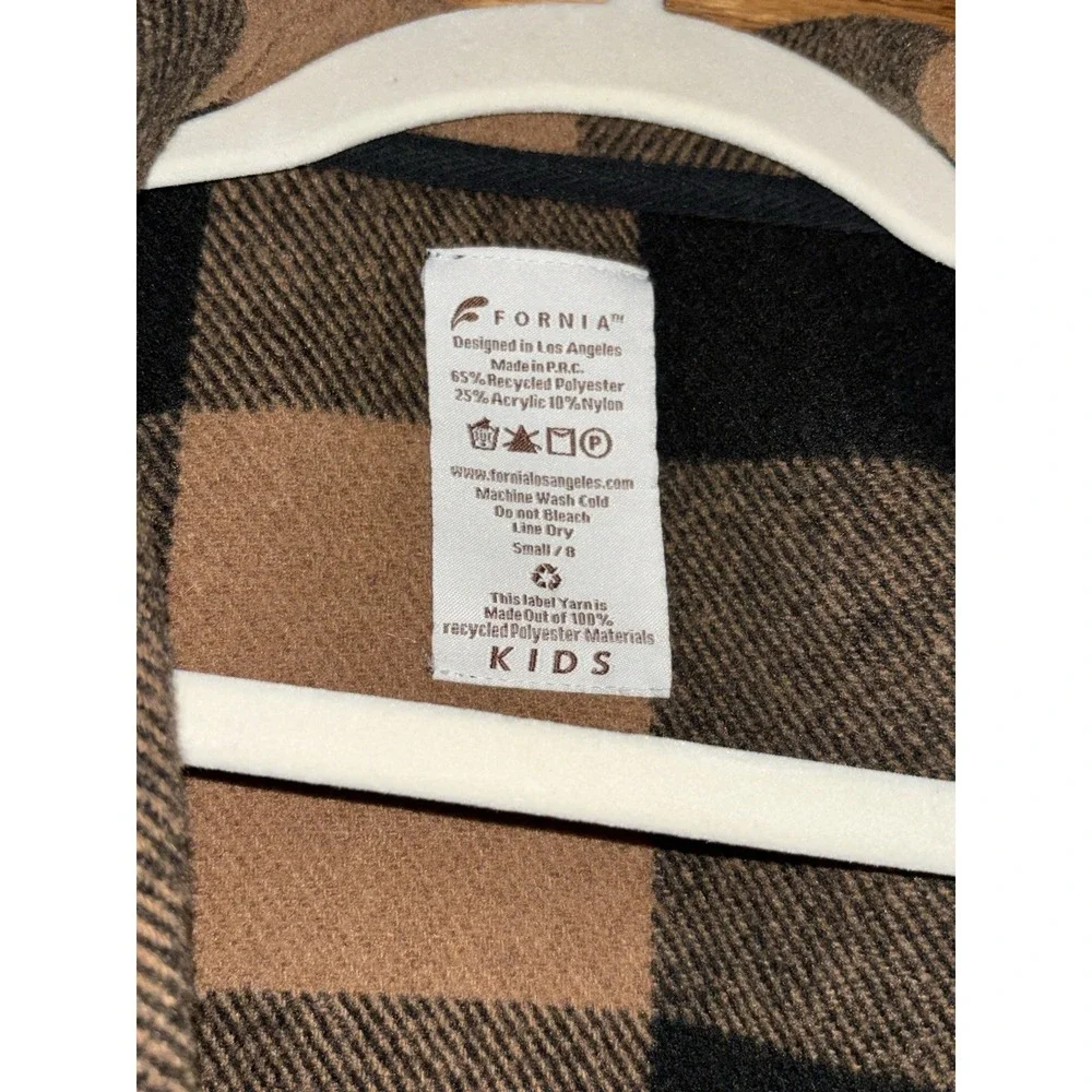 Fornia Kids Plaid 